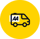icon showing AA vehicle